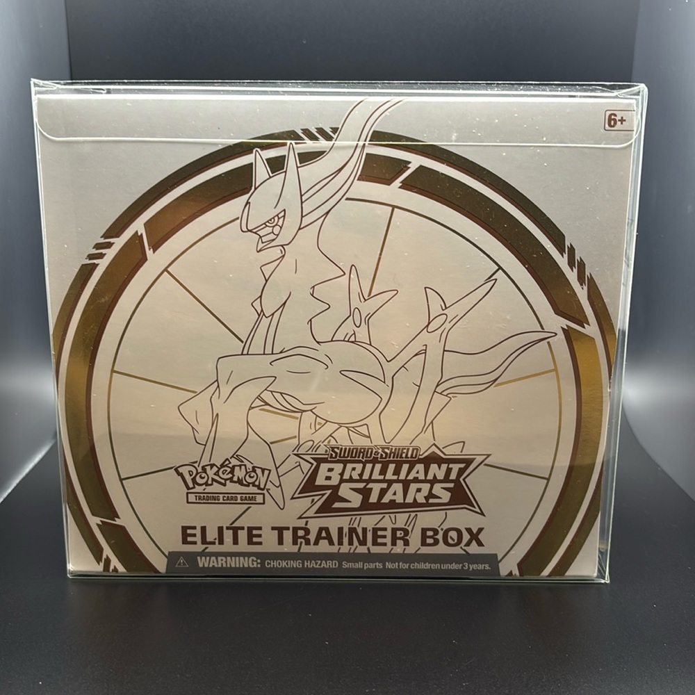Pokémon Brilliant Stars Elite Trainer Box – Sealed w/ Protective Case